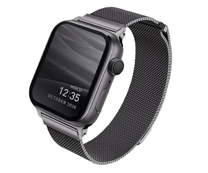 Bransoletka do smartwatchy Uniq Bransoleta Dante do Apple Watch 40/41/42 mm graphite